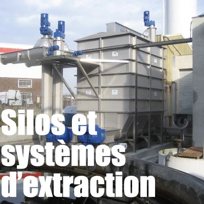 Silos et systèmes d'extractions