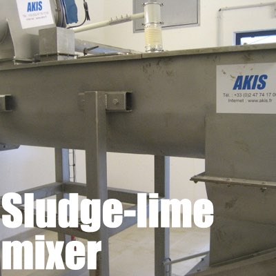 sludge lime mixer